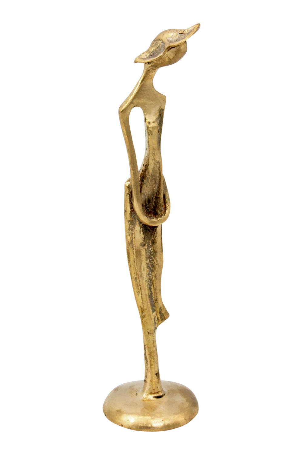 Abdoulaye's bronze 25cm gold n°1 
