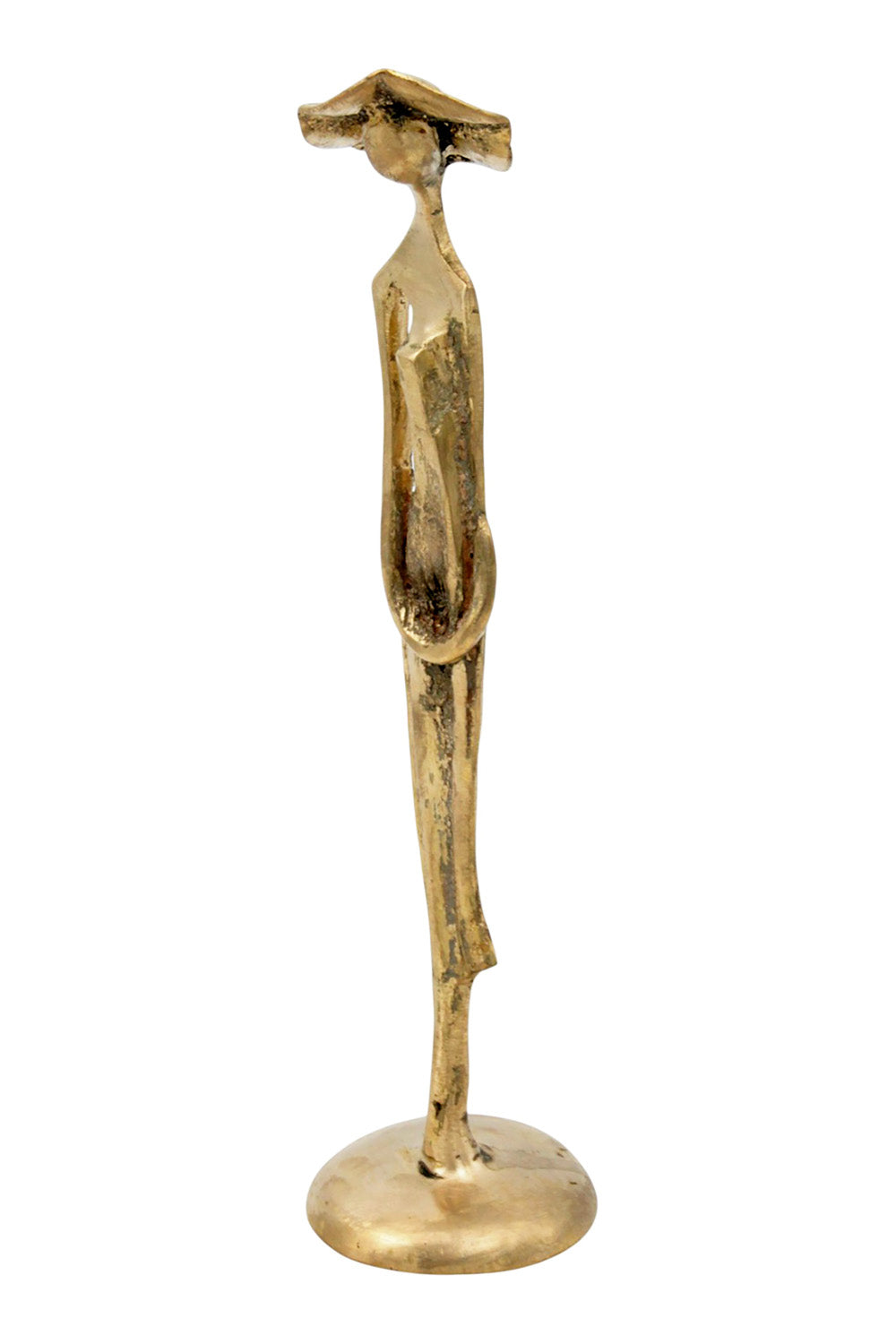 Abdoulaye's bronze 25cm gold n°1 