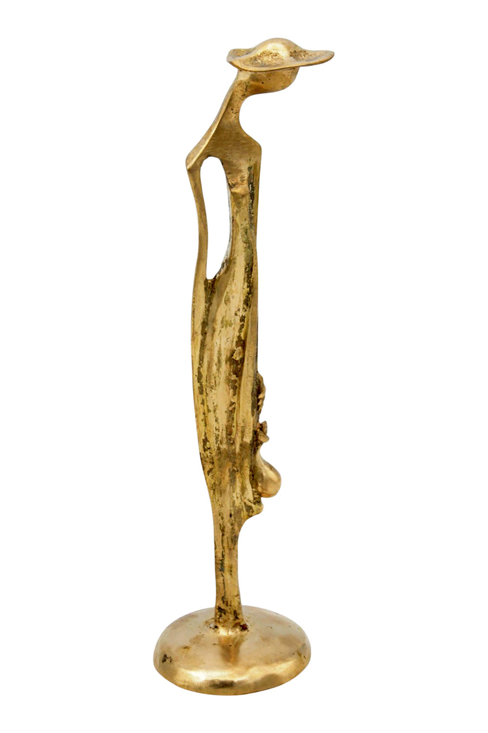 Abdoulaye's bronze 25cm gold n°4 