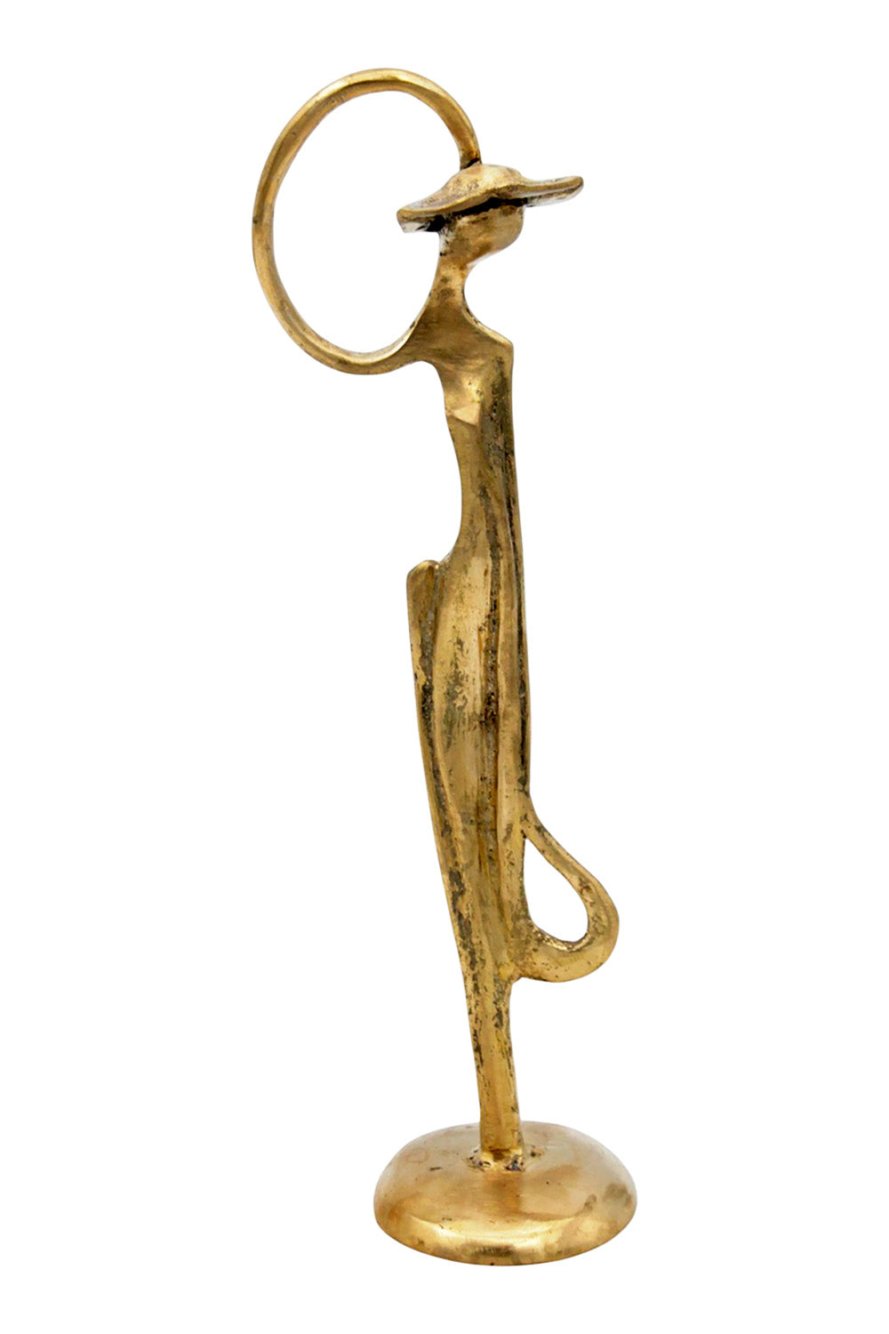 Abdoulaye's bronze 25cm gold n°5 