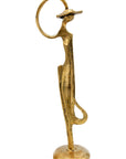 Abdoulaye's bronze 25cm gold n°5 