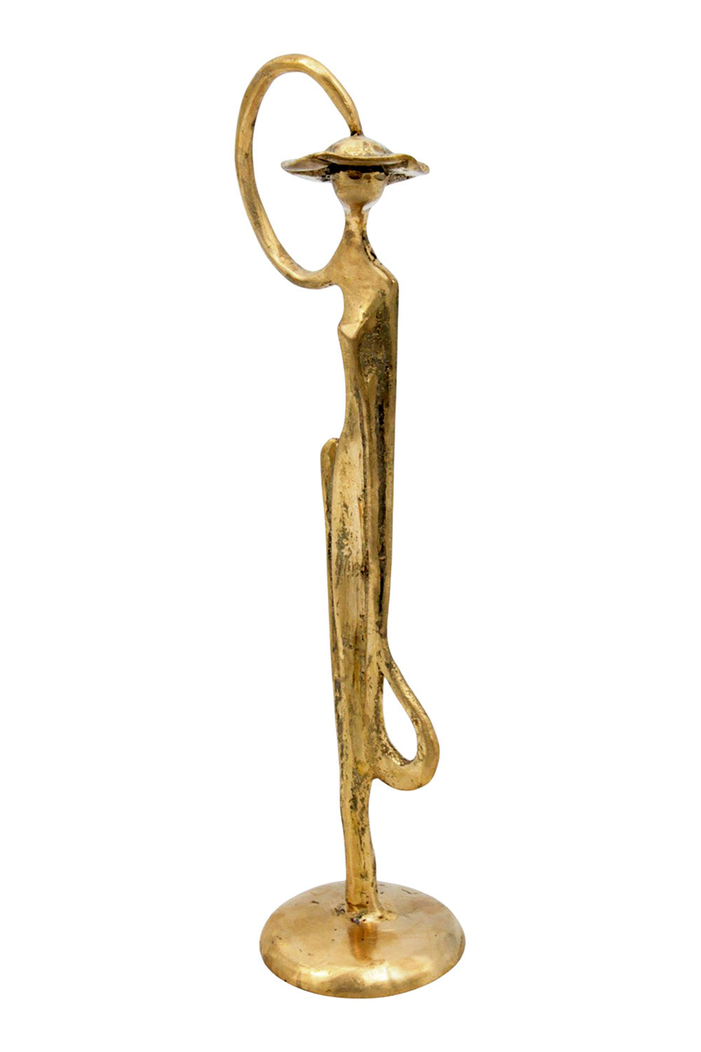 Abdoulaye's bronze 25cm gold n°5 