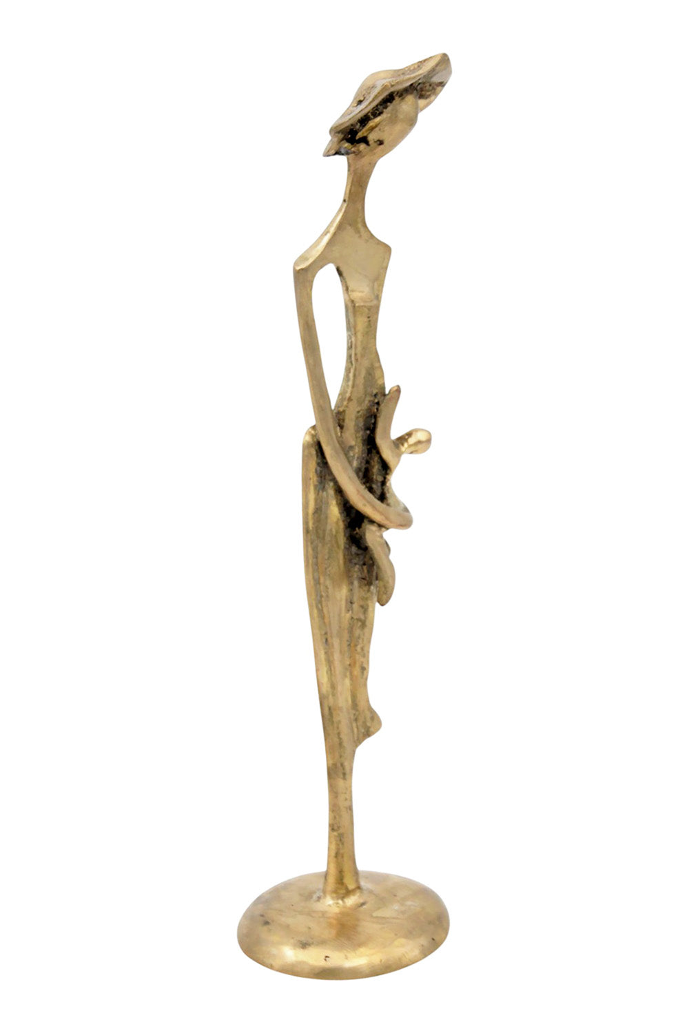 Abdoulaye's bronze 25cm gold n°6 