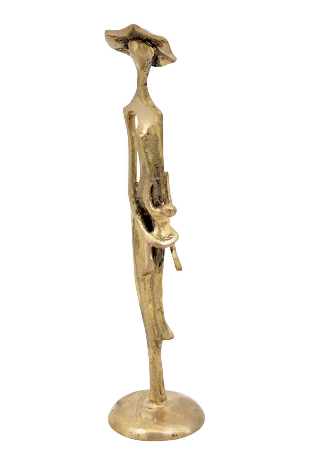 Abdoulaye's bronze 25cm gold n°6 