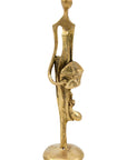 Abdoulaye's bronze 25cm gold n°11 
