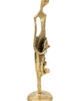 Abdoulaye's bronze 25cm gold n°11 