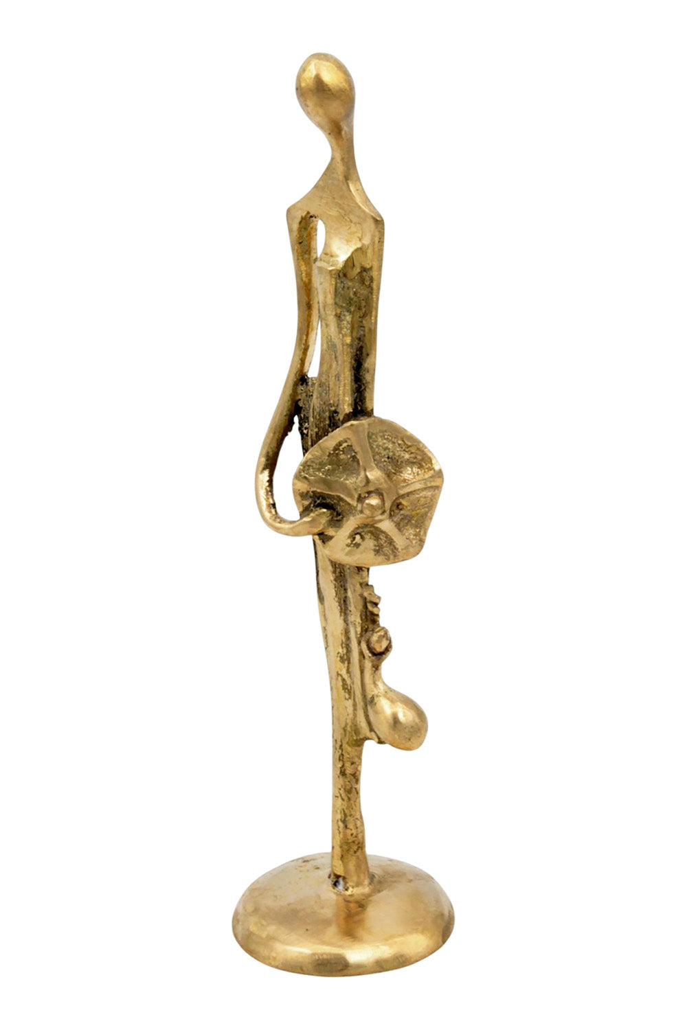 Abdoulaye's bronze 25cm gold n°11 