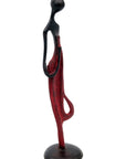 Abdoulaye's bronze 25cm red n°1 