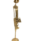 Bronze d'Abdoulaye 55cm doré n°1 