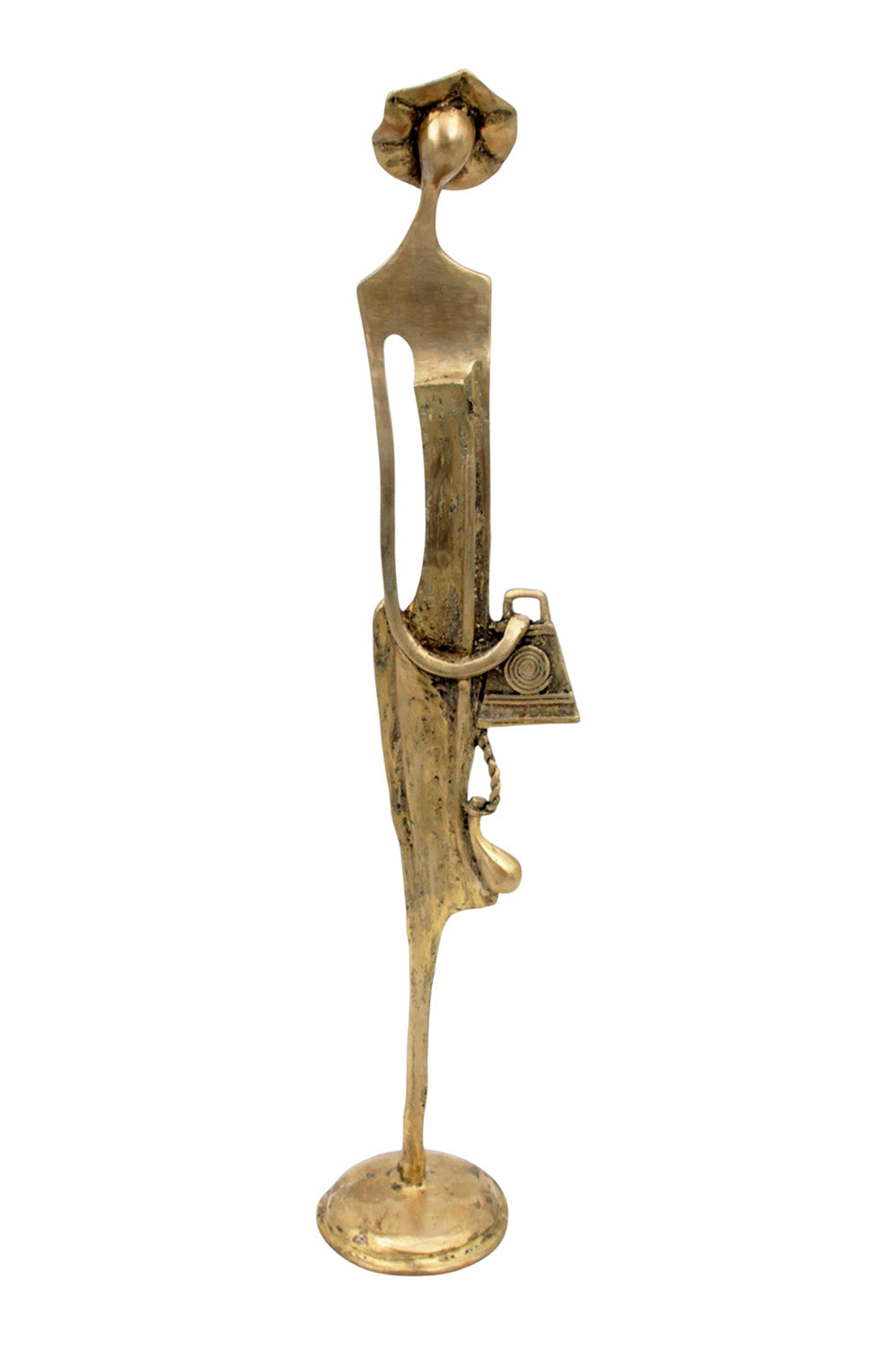 Bronze d'Abdoulaye 55cm doré n°1 
