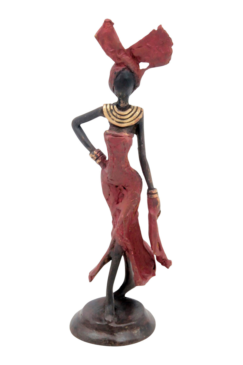 Bronze 15 cm rouge n°3 Bronzes d'Afrique