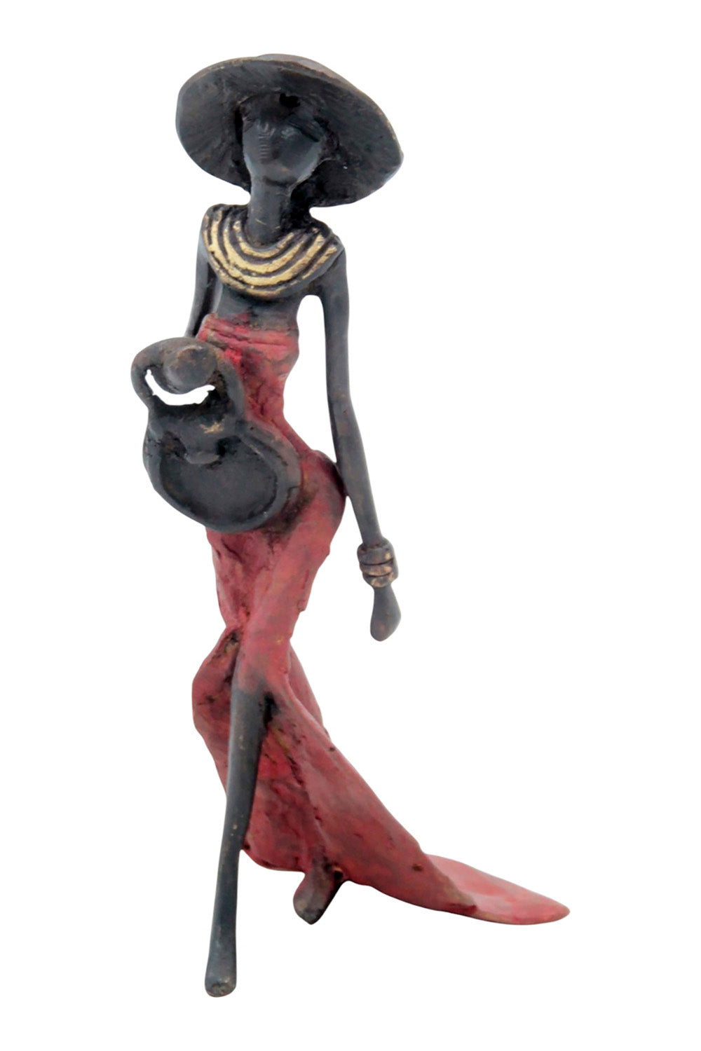 Bronze 15 cm rouge n°12 Bronzes d'Afrique