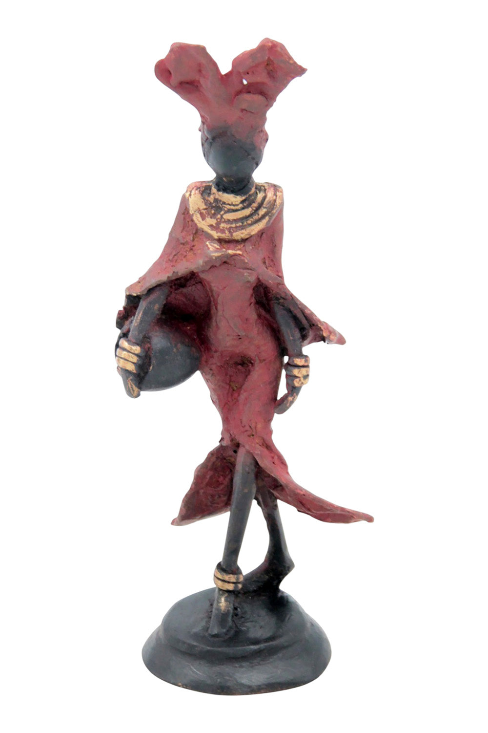 Bronze 15 cm rouge n°14 Bronzes d'Afrique