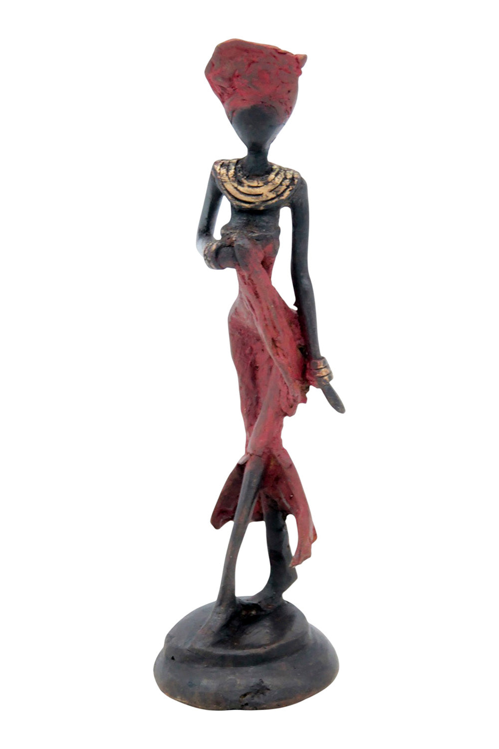Bronze 15 cm rouge n°15 Bronzes d'Afrique