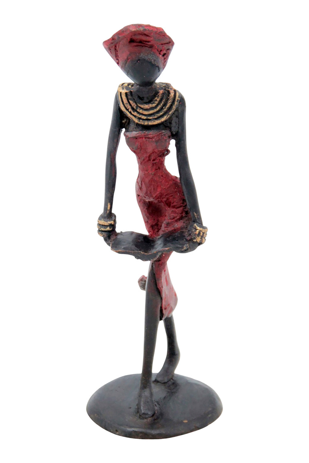 Bronze 15 cm rouge n°16 Bronzes d'Afrique