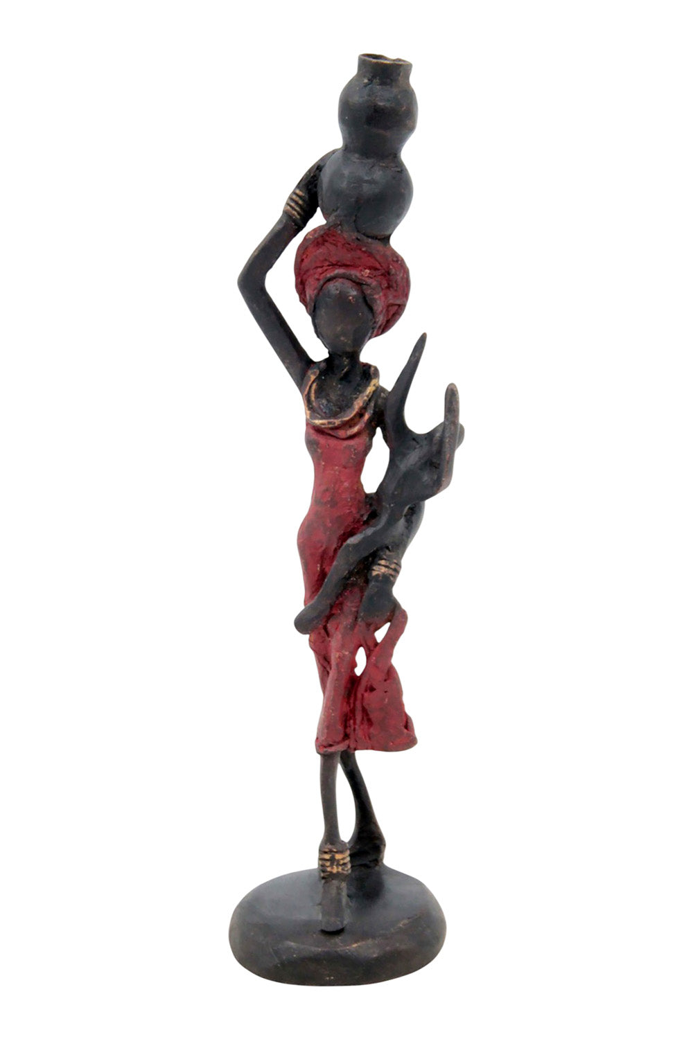 Bronze 15 cm rouge n°18 Bronzes d'Afrique