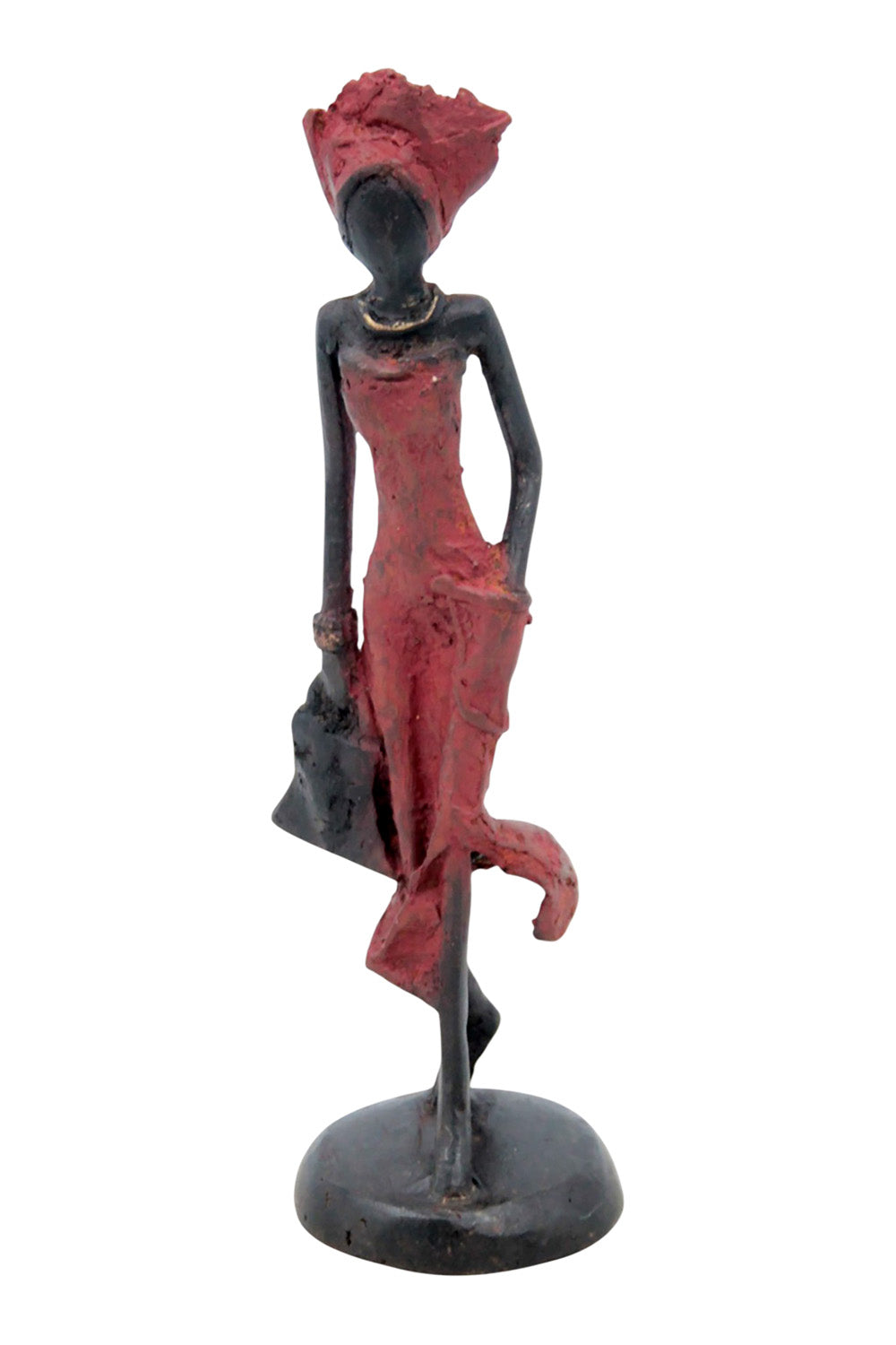 Bronze 15 cm rouge n°19 Bronzes d'Afrique