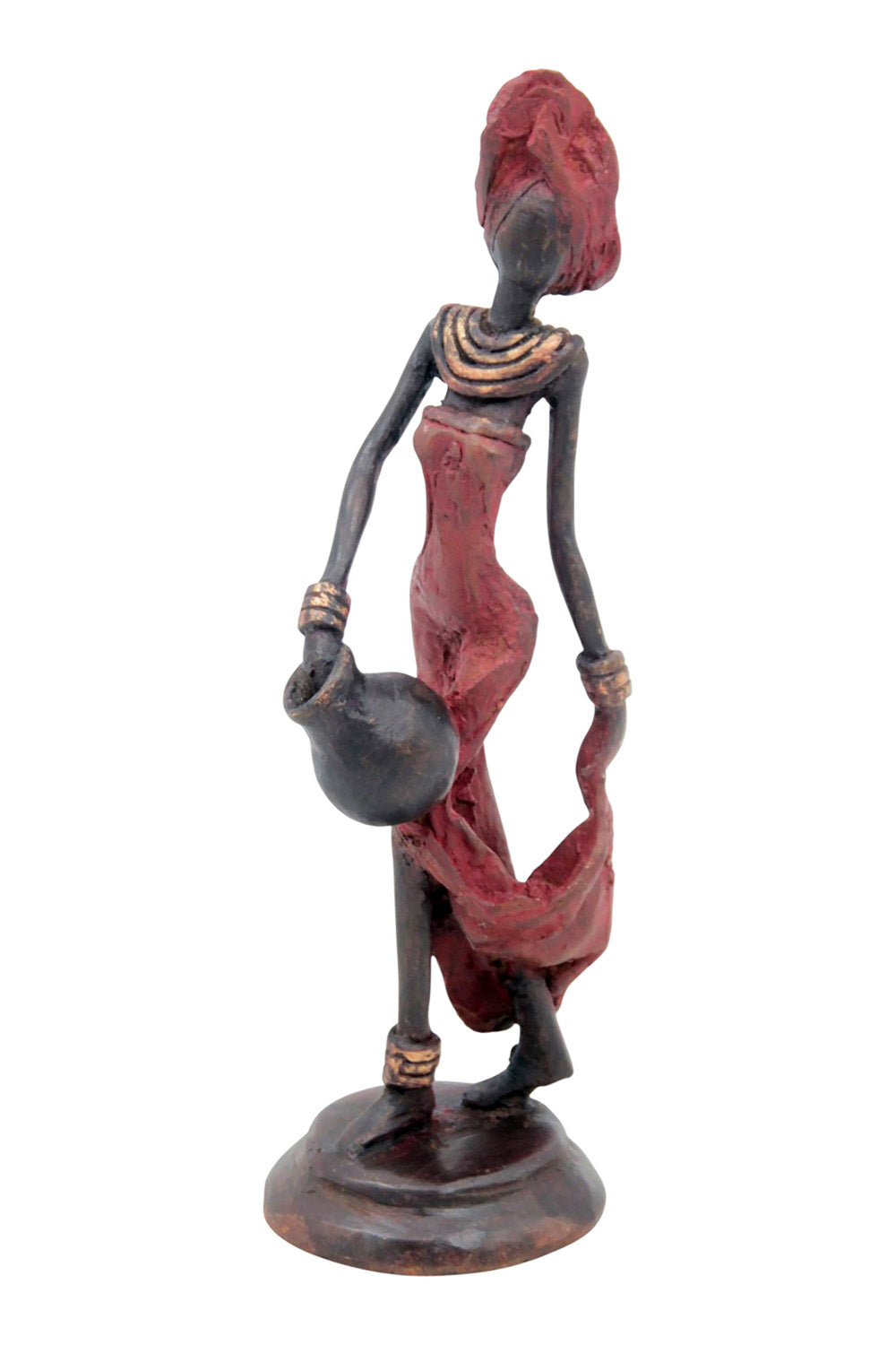 Bronze 15 cm rouge n°23 Bronzes d'Afrique