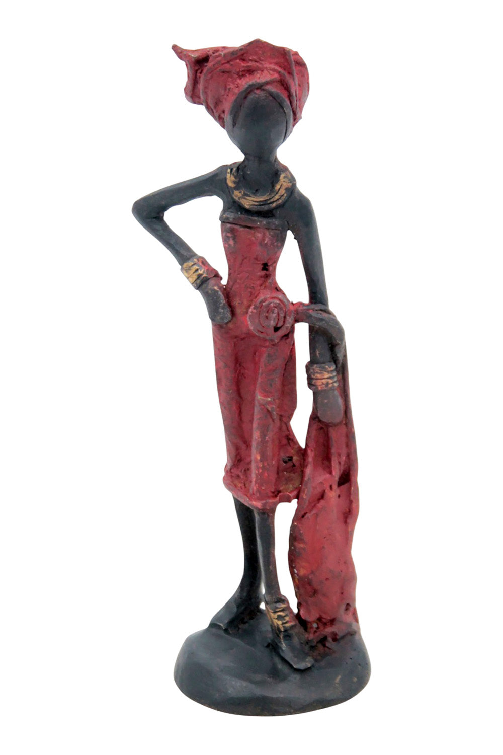 Bronze 15 cm rouge n°25 Bronzes d'Afrique
