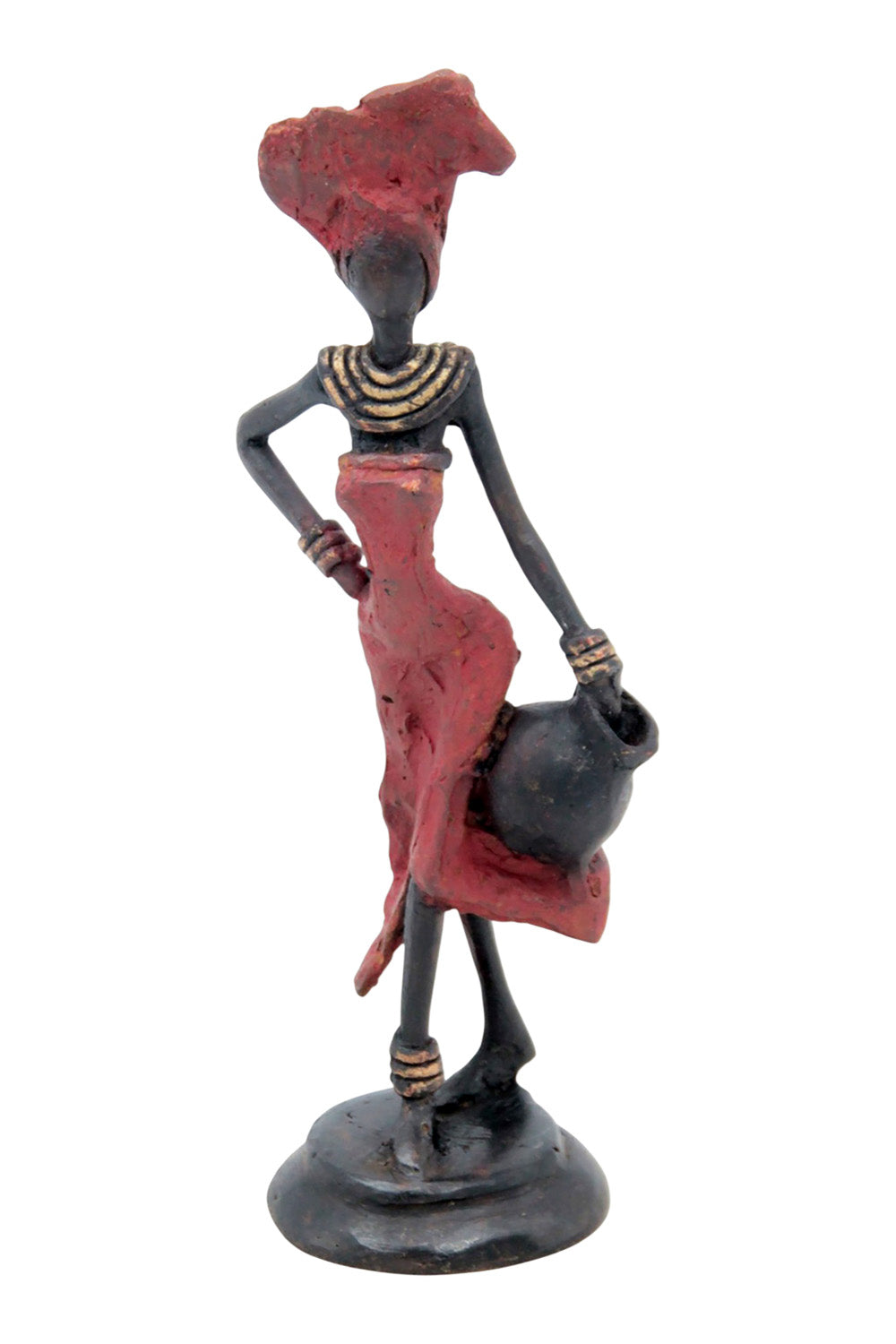 Bronze 15 cm rouge n°26 Bronzes d'Afrique