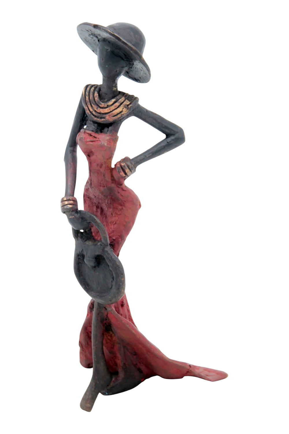 Bronze 15 cm rouge n°27 Bronzes d'Afrique