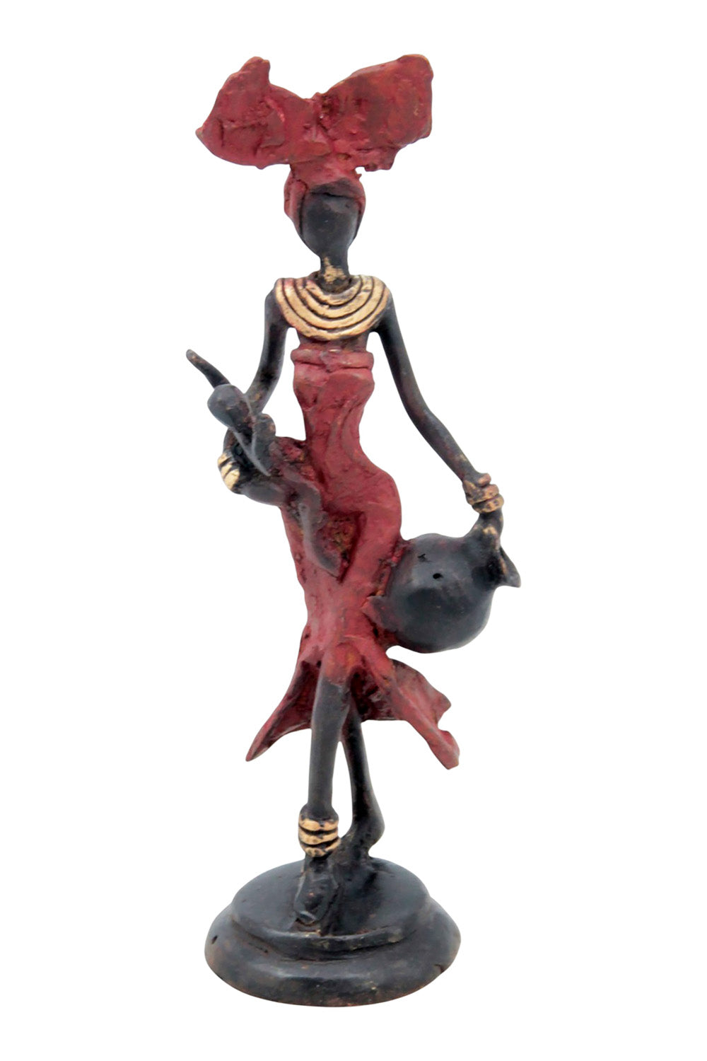 Bronze 15 cm rouge n°29 Bronzes d'Afrique