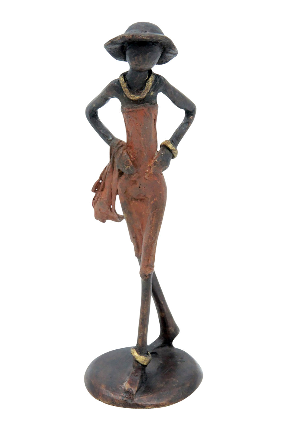 Bronze 15 cm marron n°1 Bronzes d'Afrique