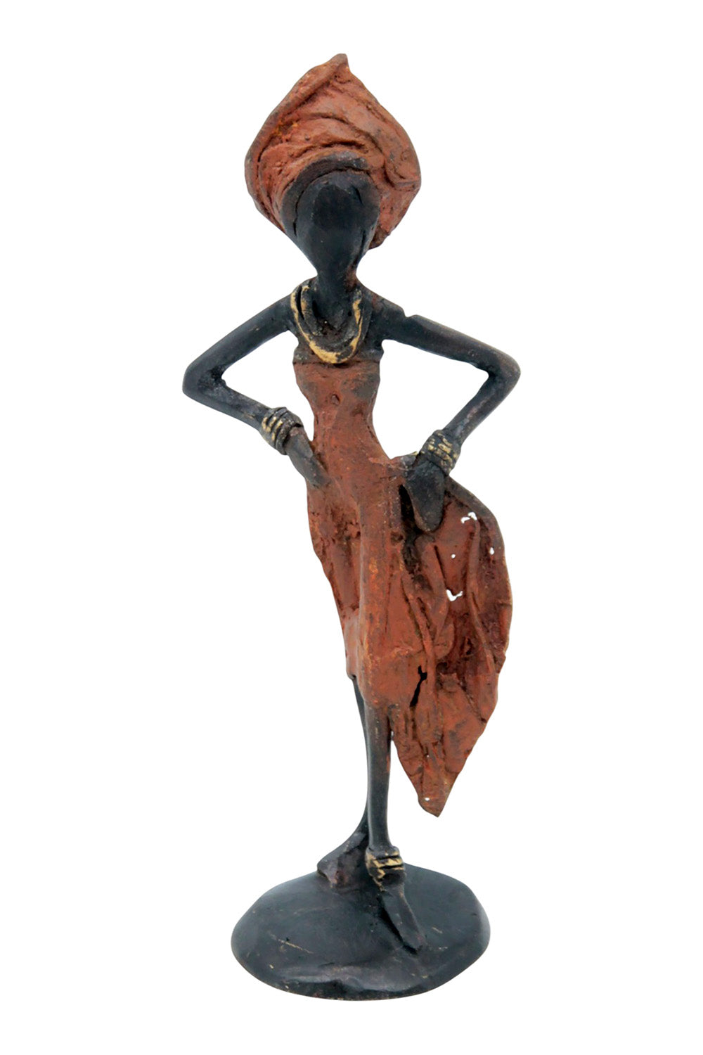 Bronze 15 cm marron n°2 Bronzes d'Afrique
