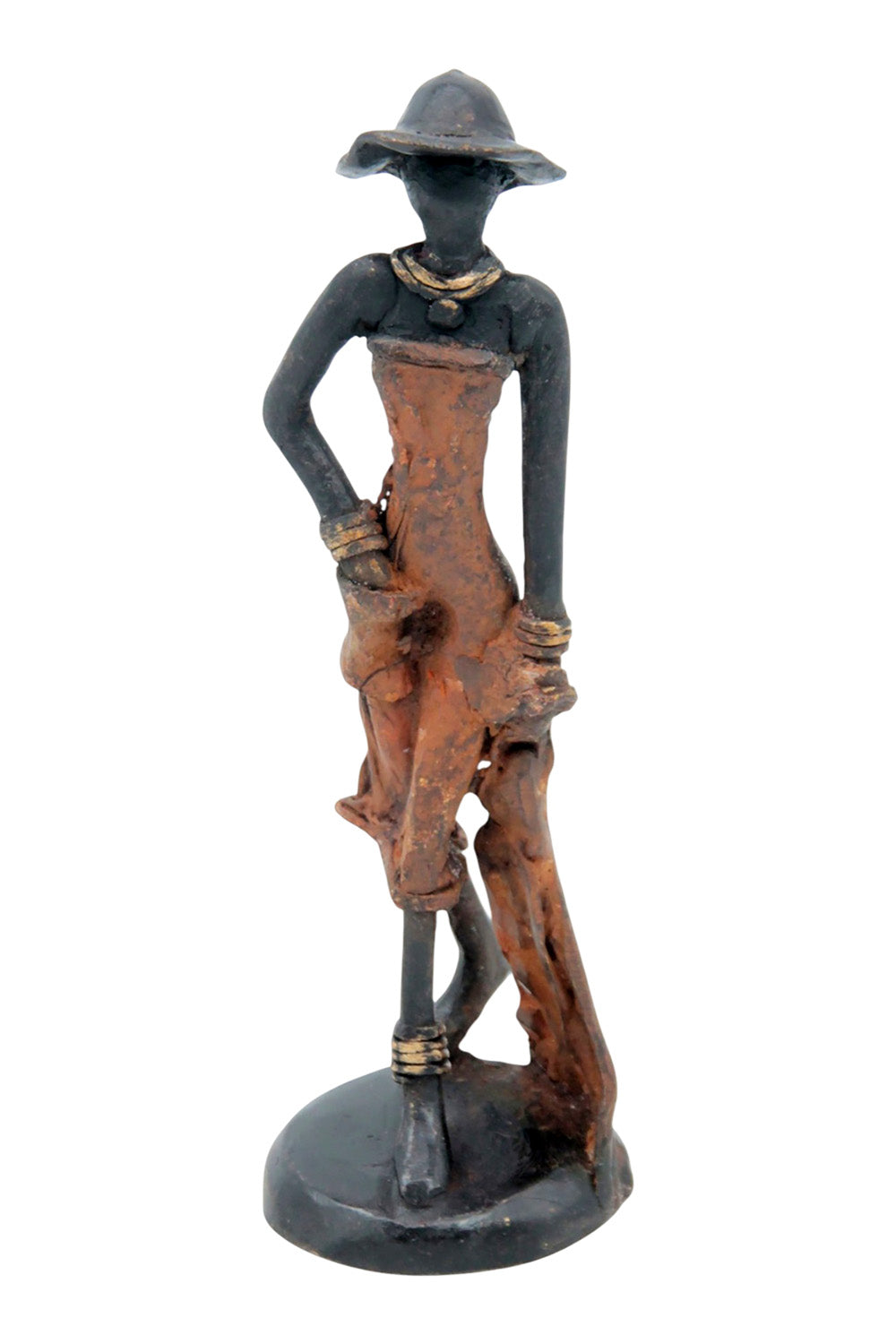 Bronze 15 cm marron n°5 Bronzes d'Afrique