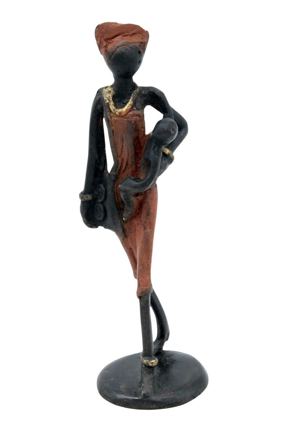 Bronze 15 cm marron n°8 Bronzes d'Afrique
