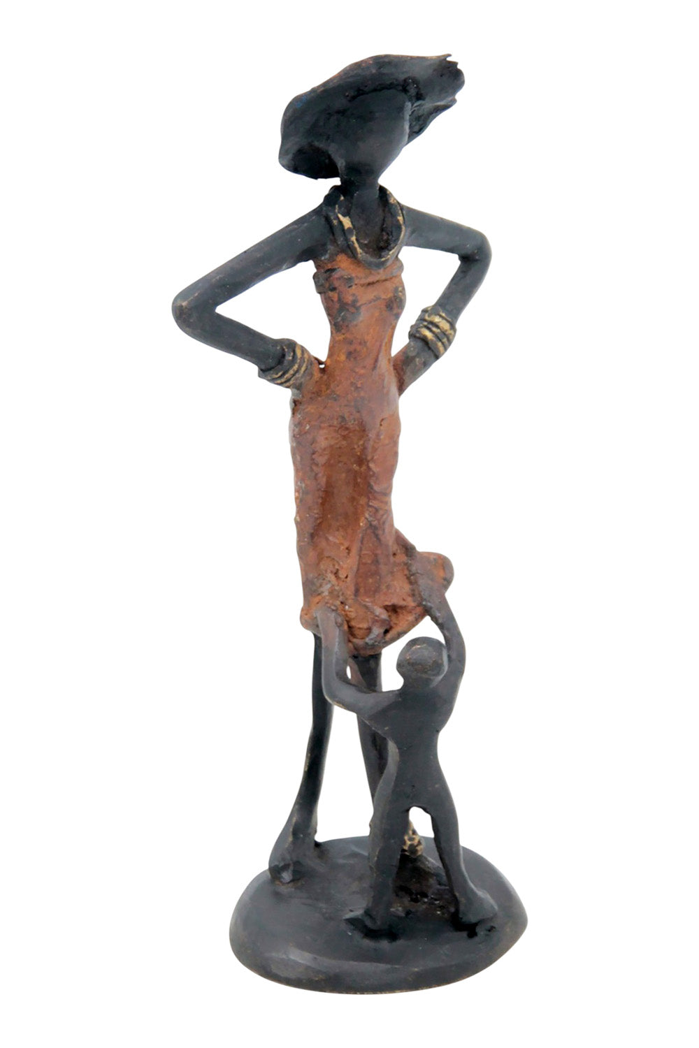 Bronze 15 cm marron n°9 Bronzes d'Afrique