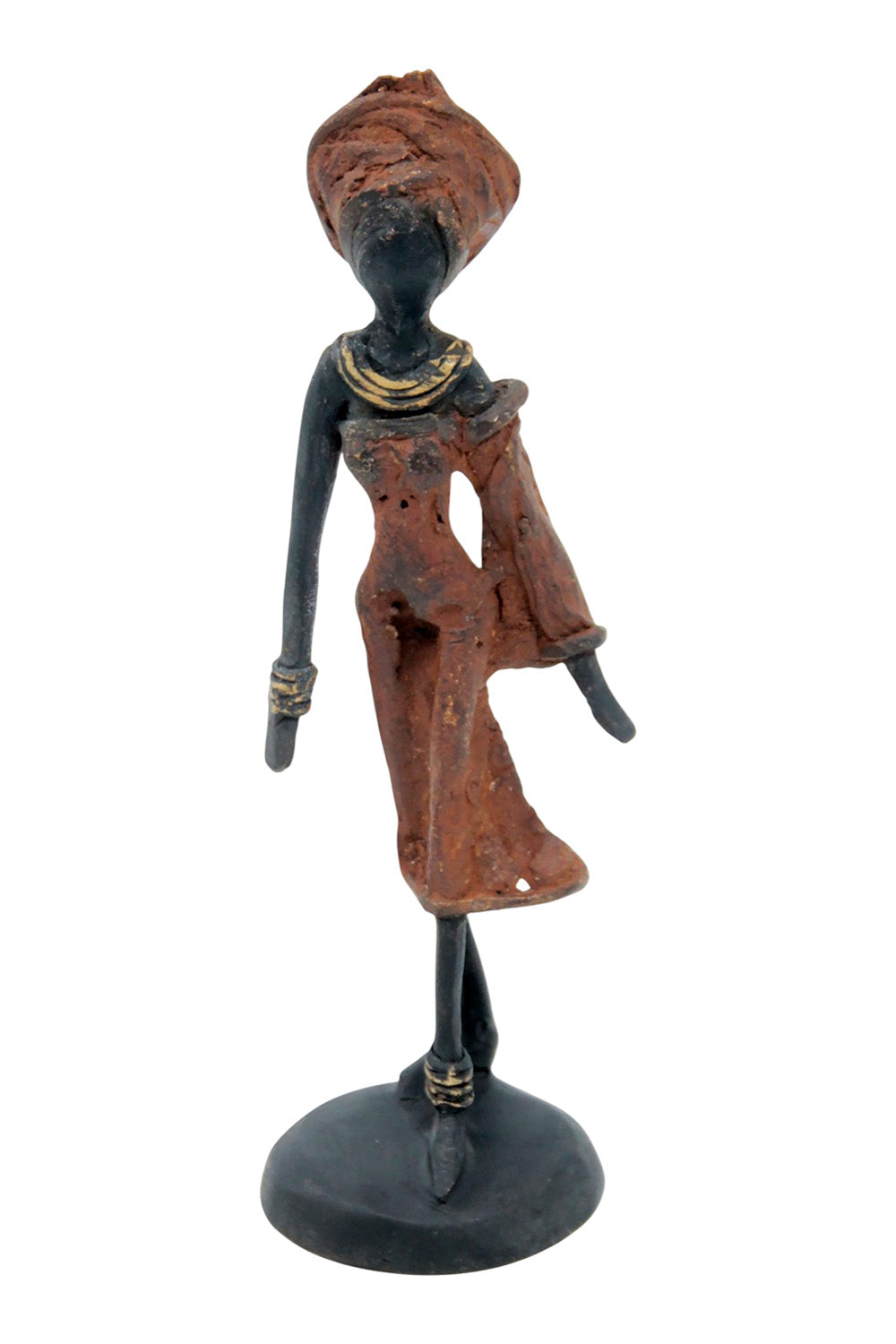 Bronze 15 cm marron n°10 Bronzes d'Afrique
