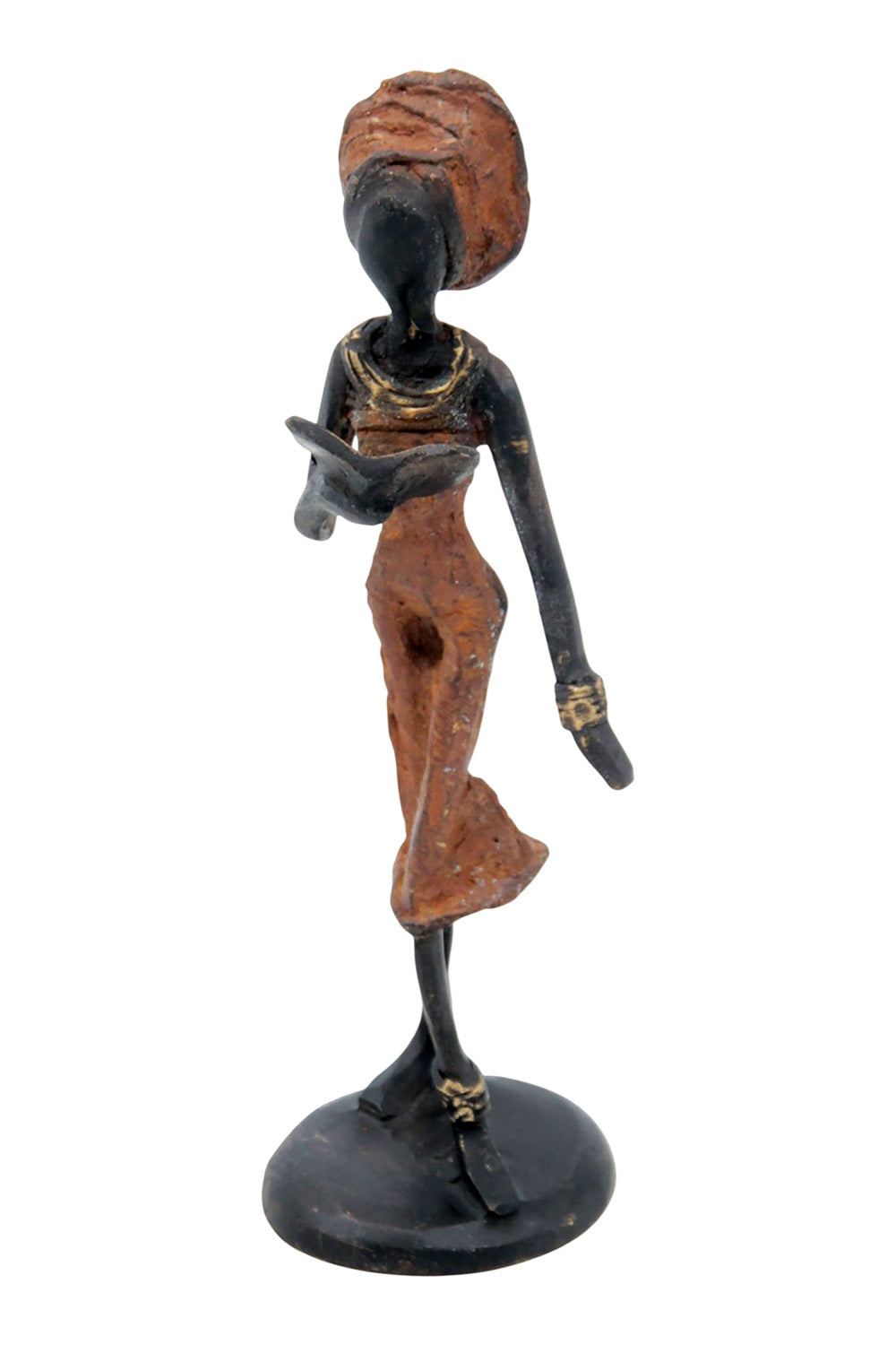 Bronze 15 cm marron n°12 Bronzes d'Afrique