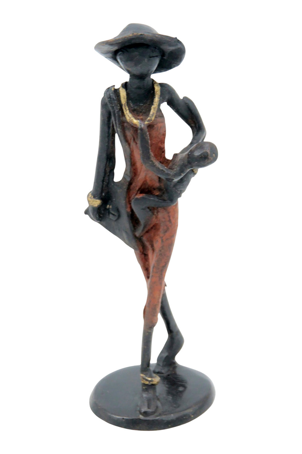 Bronze 15 cm marron n°14 Bronzes d'Afrique
