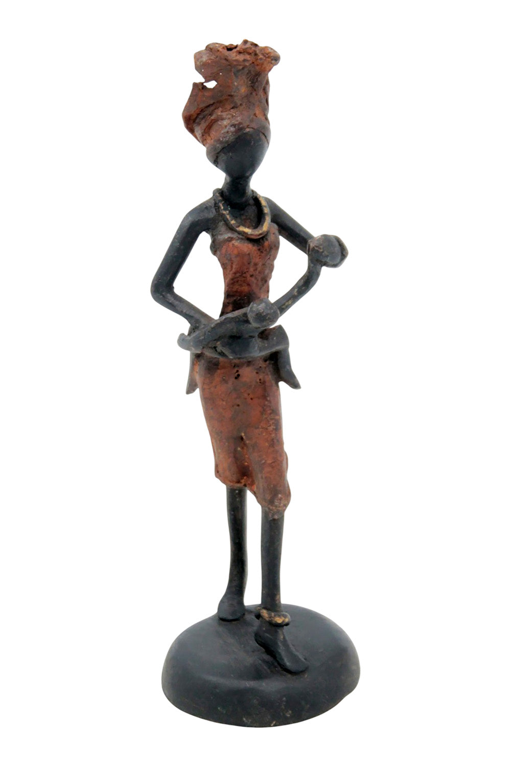 Bronze 15 cm marron n°15 Bronzes d'Afrique