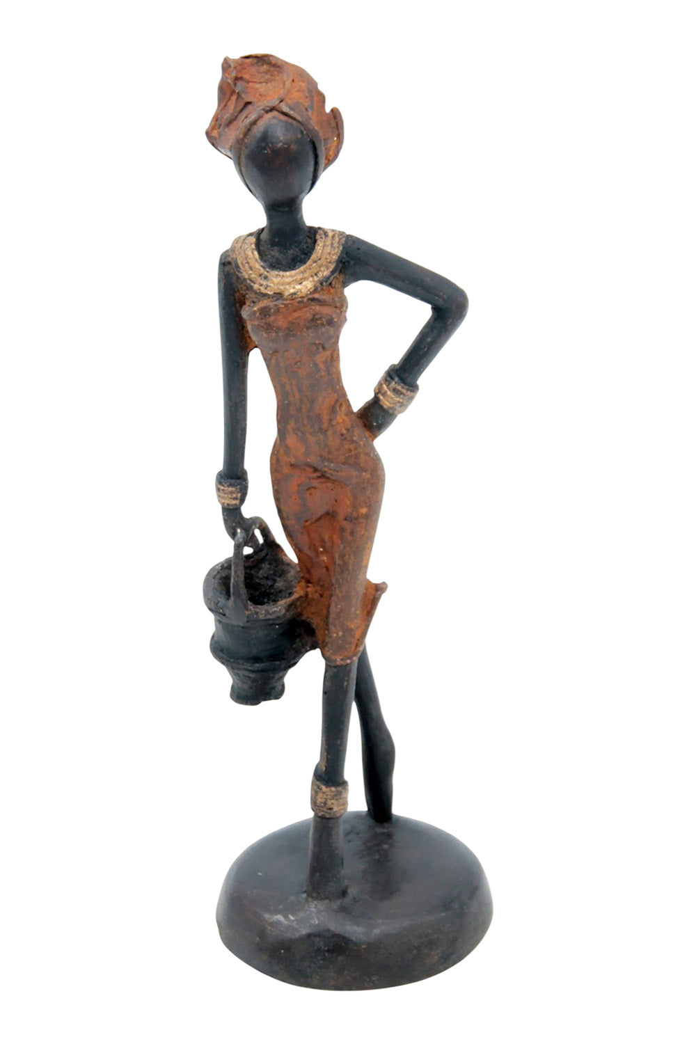 Bronze 15 cm marron n°18 Bronzes d'Afrique