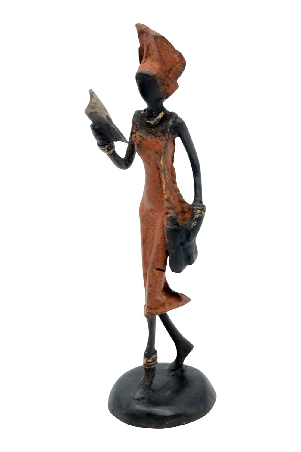 Bronze 15 cm marron n°19 Bronzes d'Afrique