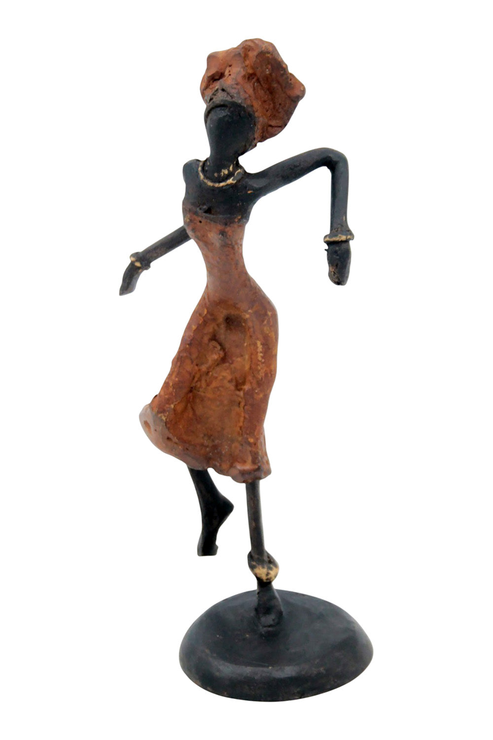 Bronze 15 cm marron n°20 Bronzes d'Afrique