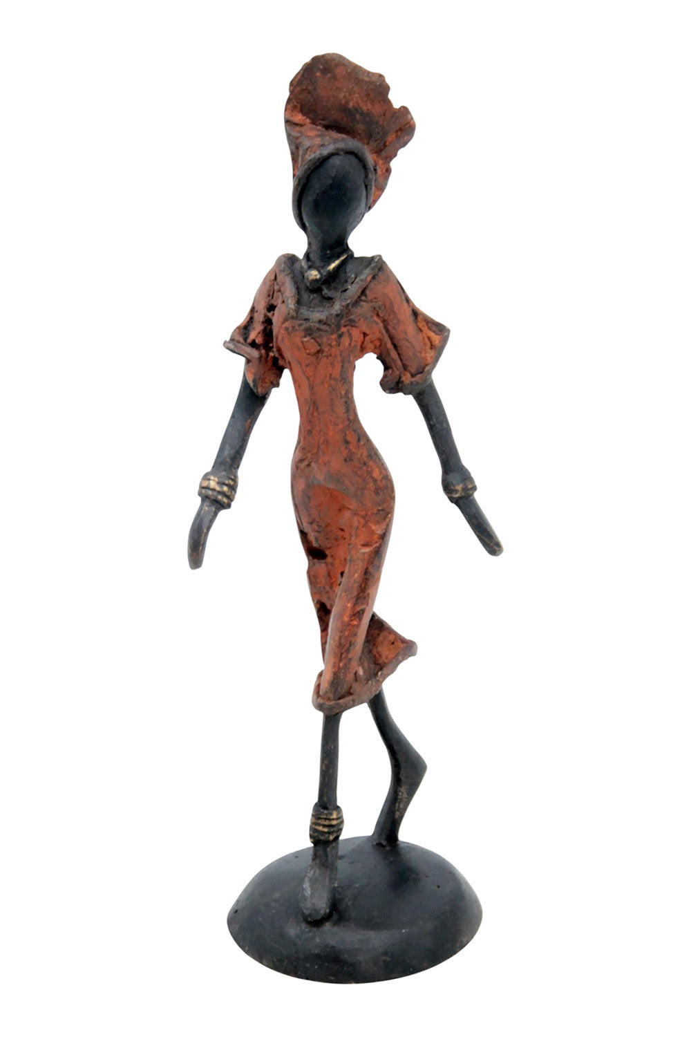 Bronze 15 cm marron n°28 Bronzes d'Afrique