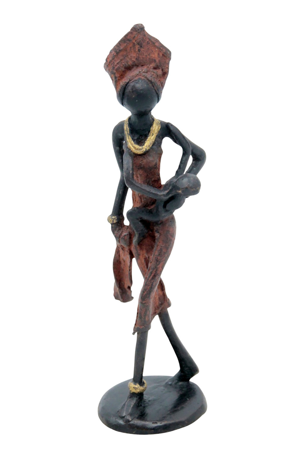 Bronze 15 cm marron n°29 Bronzes d'Afrique