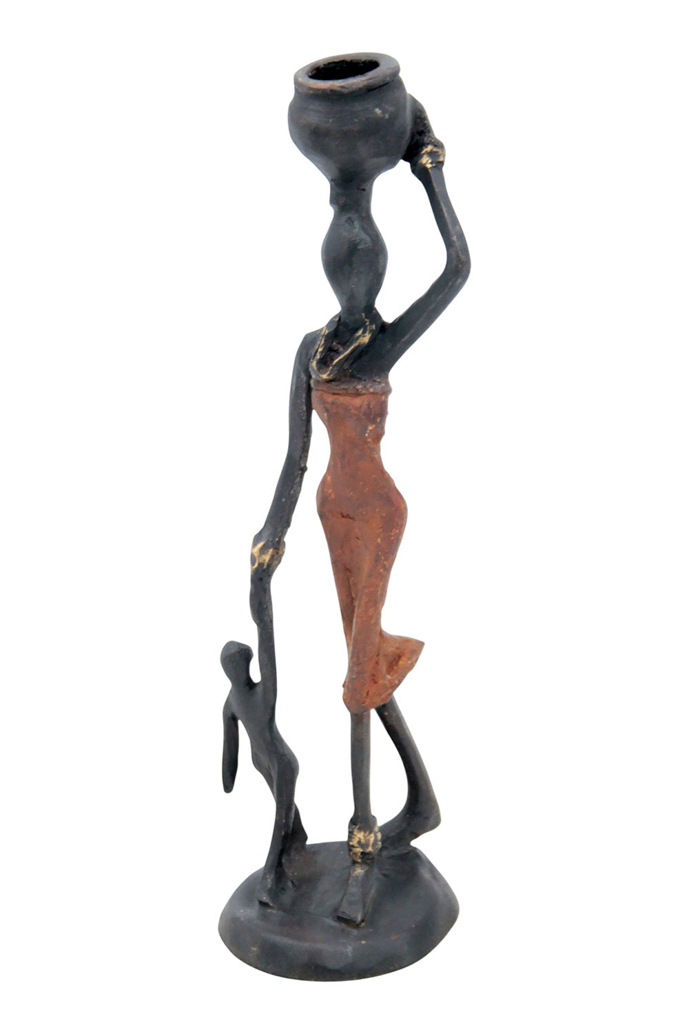 Bronze 15 cm marron n°30 Bronzes d'Afrique