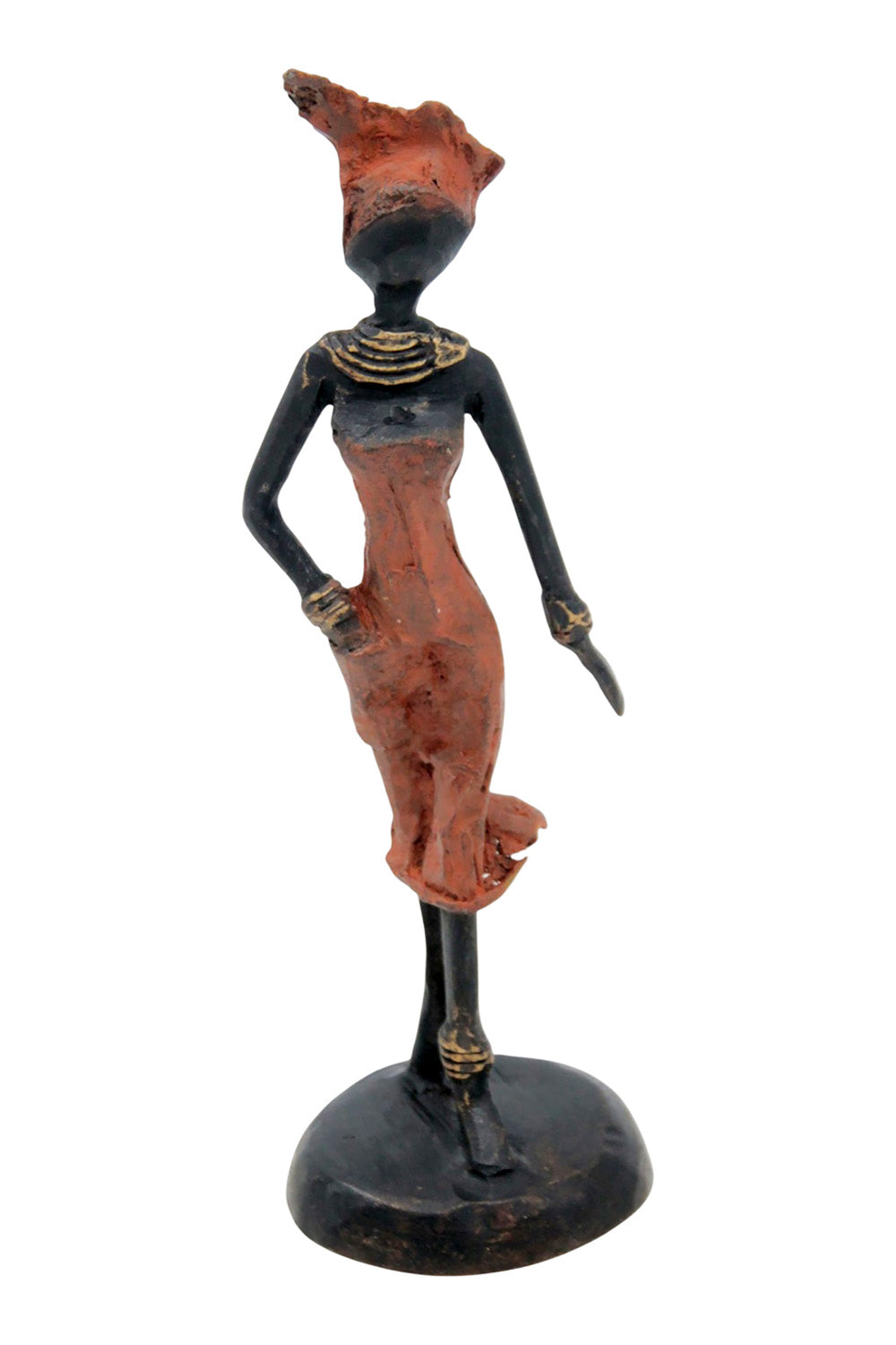 Bronze 15 cm marron n°33 Bronzes d'Afrique