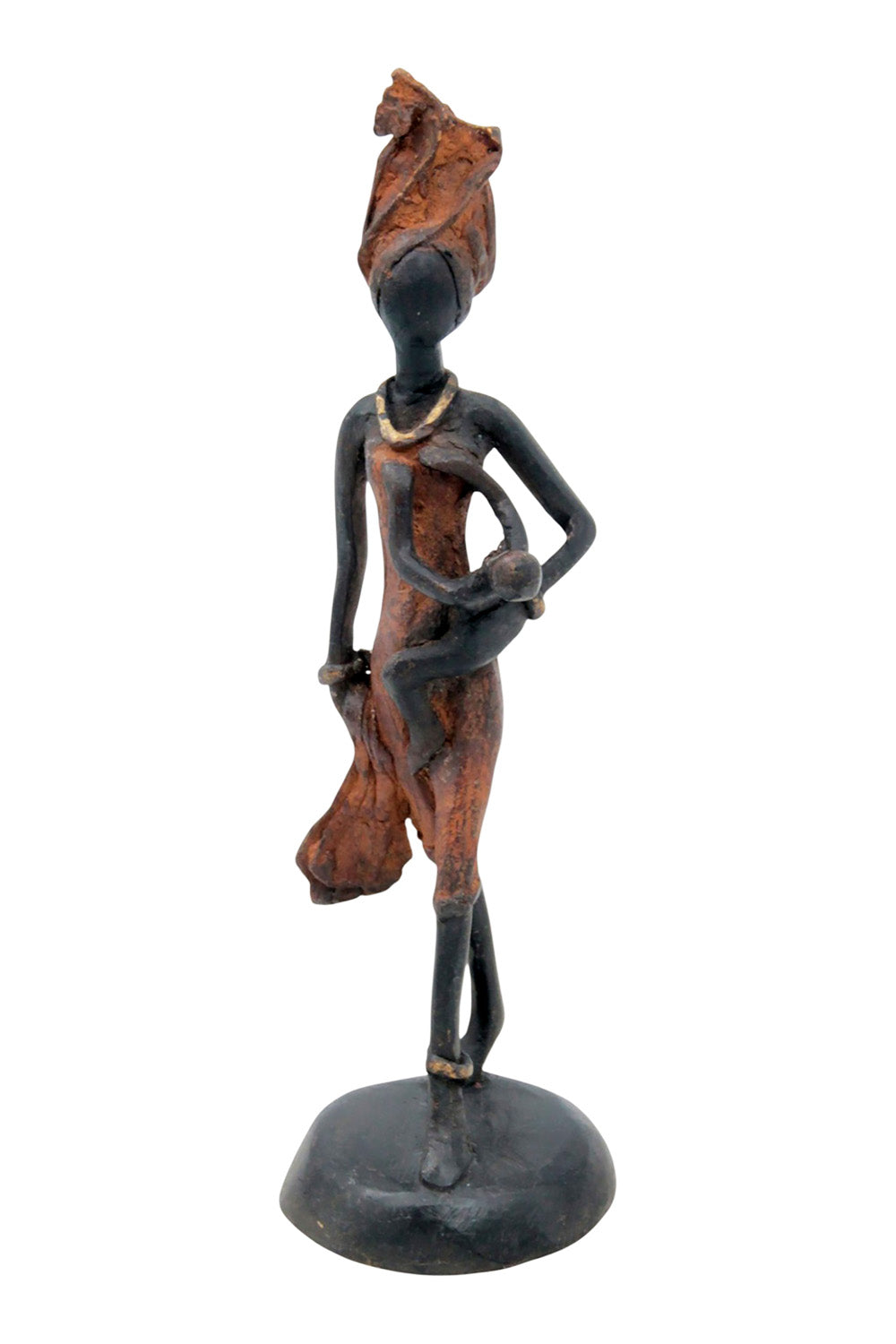 Bronze 15 cm marron n°36 Bronzes d'Afrique