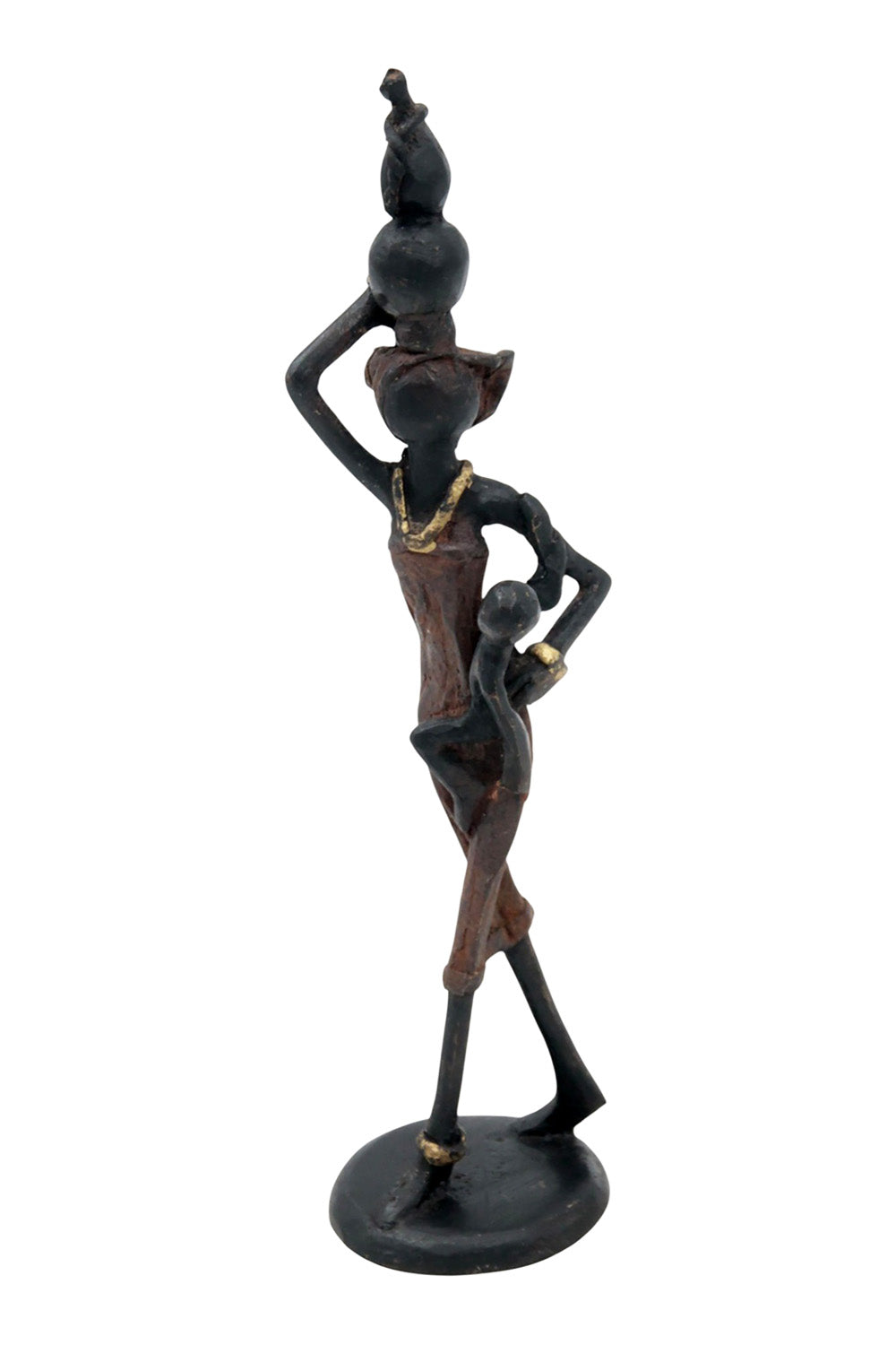 Bronze 15 cm marron n°37 Bronzes d'Afrique