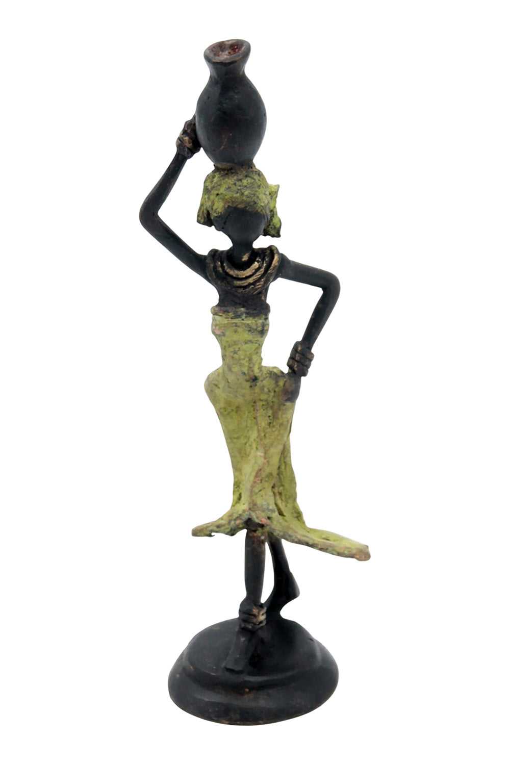 Bronze 15 cm vert n°1 Bronzes d'Afrique