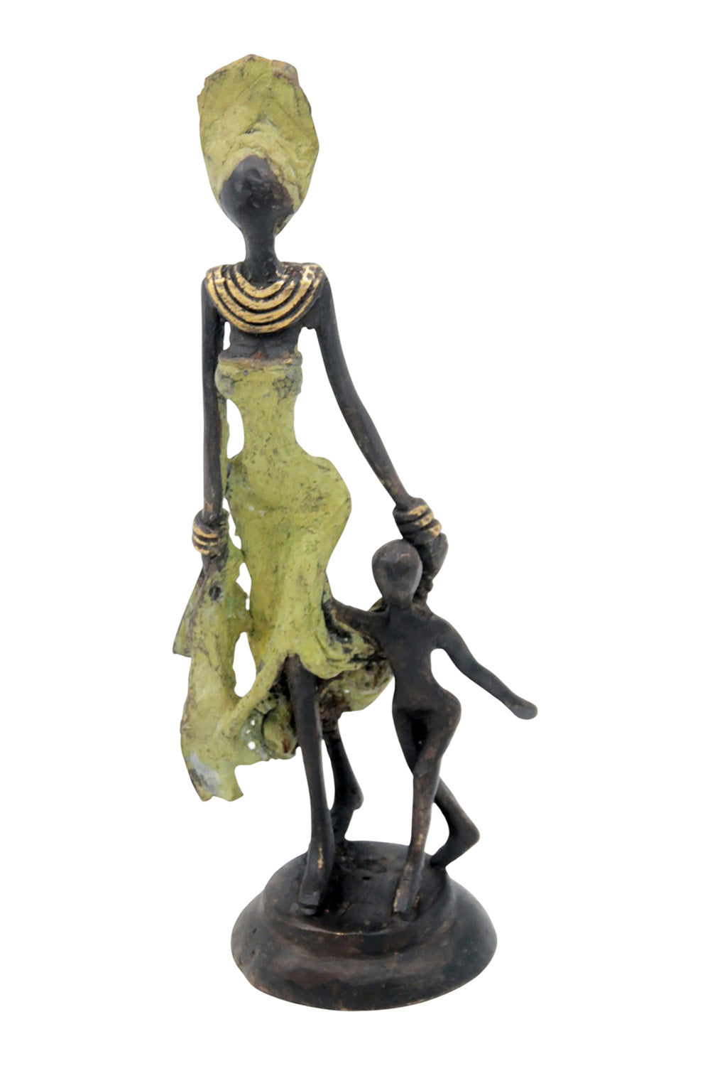 Bronze 15 cm vert n°4 Bronzes d'Afrique
