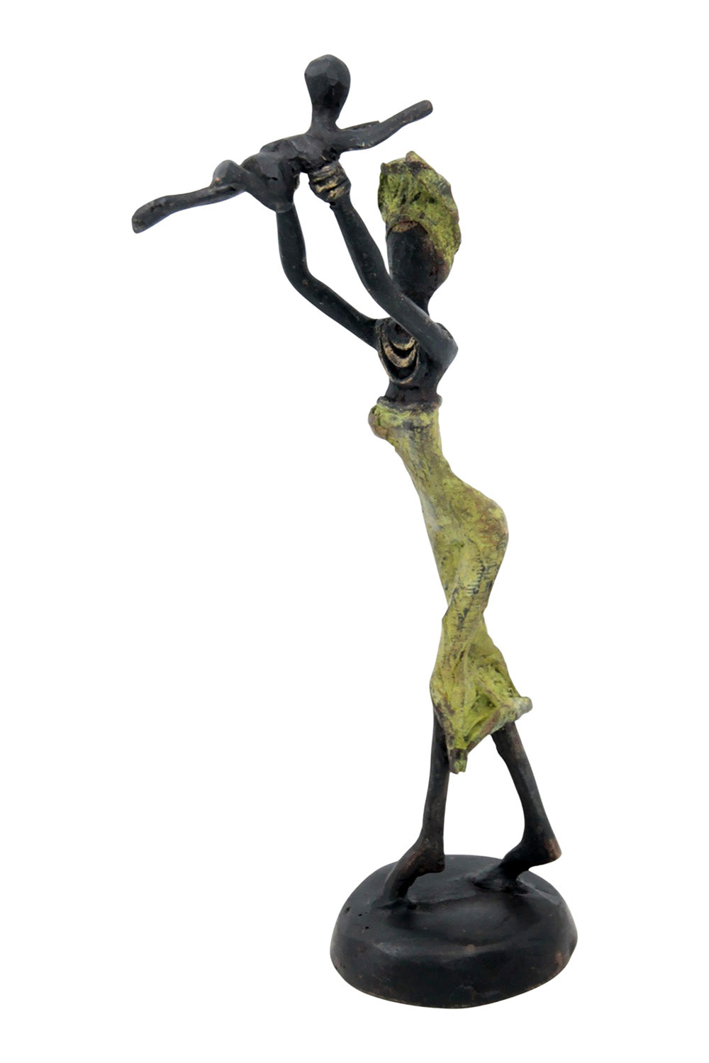 Bronze 15 cm vert n°11 Bronzes d'Afrique