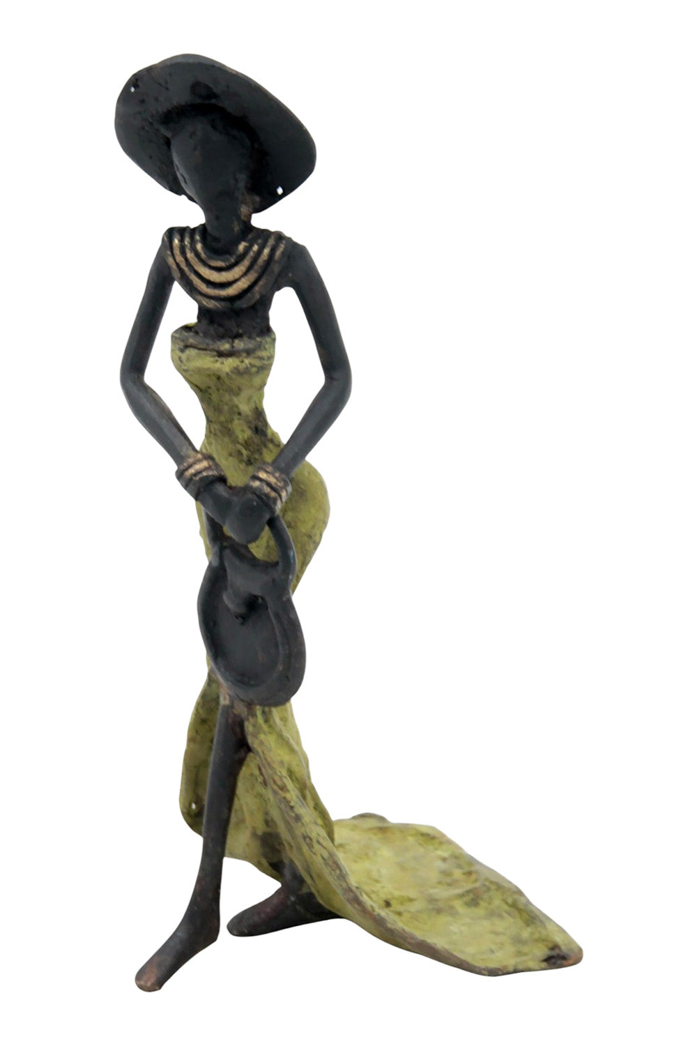 Bronze 15 cm vert n°13 Bronzes d'Afrique