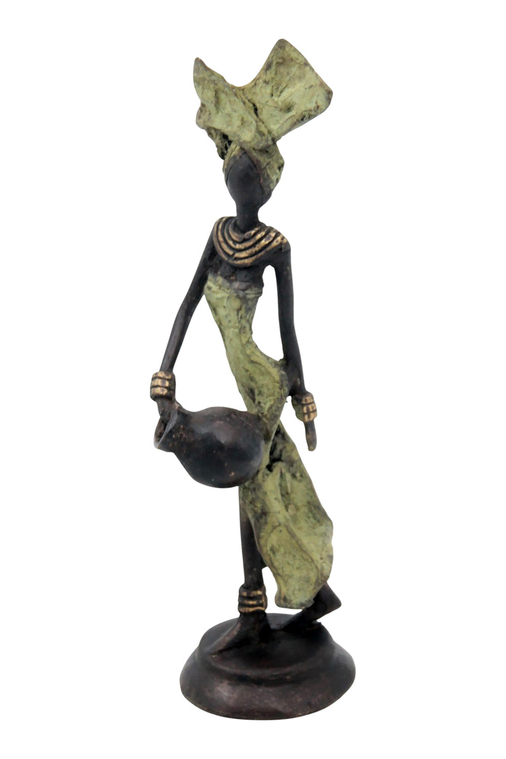 Bronze 15 cm vert n°19 Bronzes d'Afrique