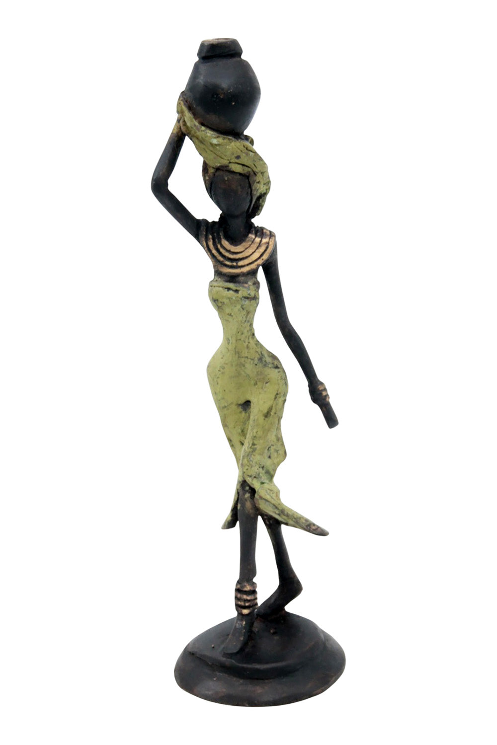 Bronze 15 cm vert n°20 Bronzes d'Afrique